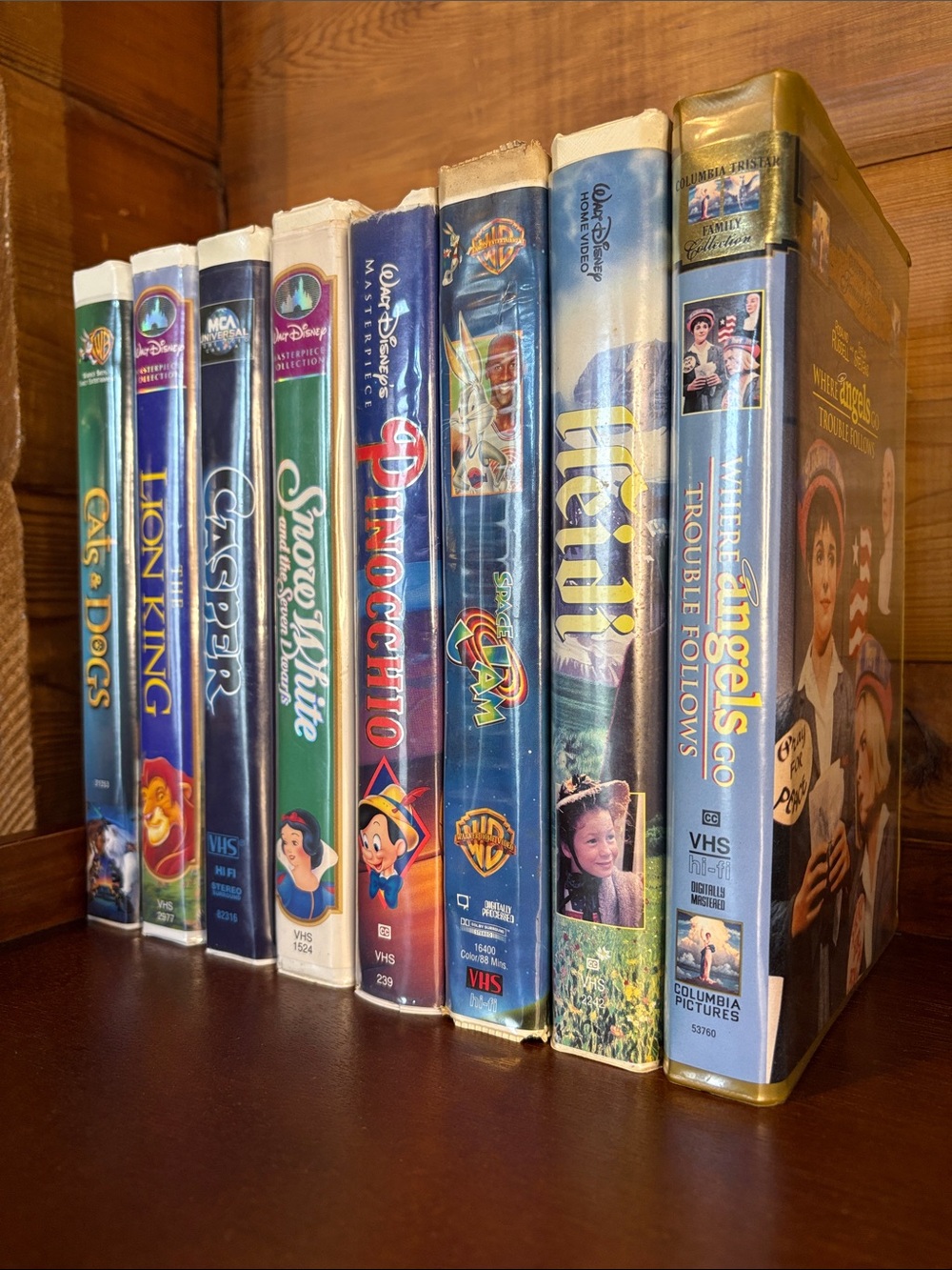1990’s Classic VHS Movie Night Bundle of 8